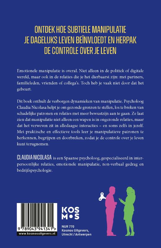 Achterkant van Het is manipulatie en je hebt het niet eens door