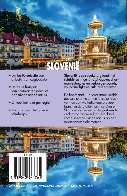 Achterkant van Slovenië