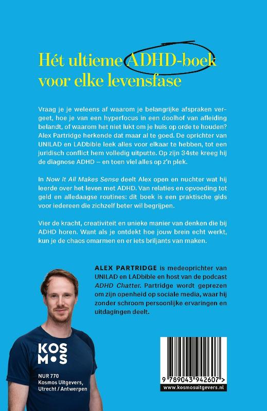 Achterkant van Now it all makes sense
