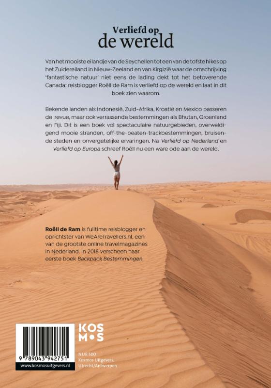 Achterkant van Verliefd op de Wereld