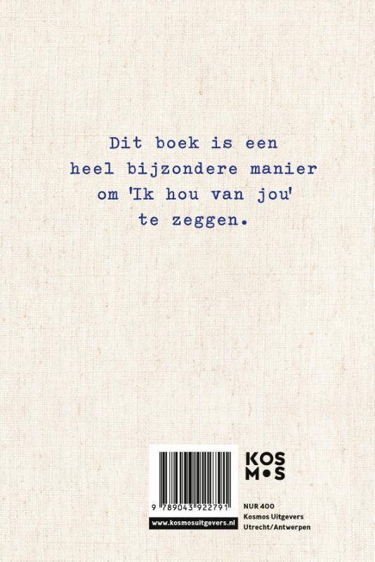 Achterkant van Waarom ik van je hou mama