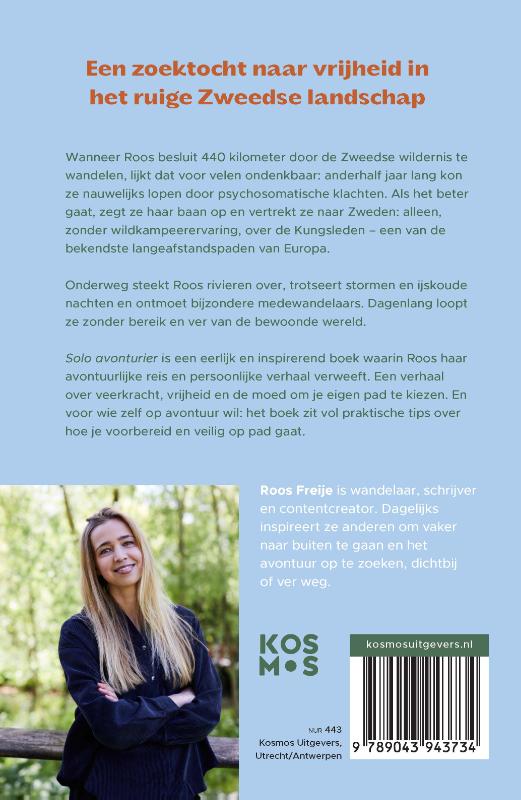 Achterkant van Solo avonturier