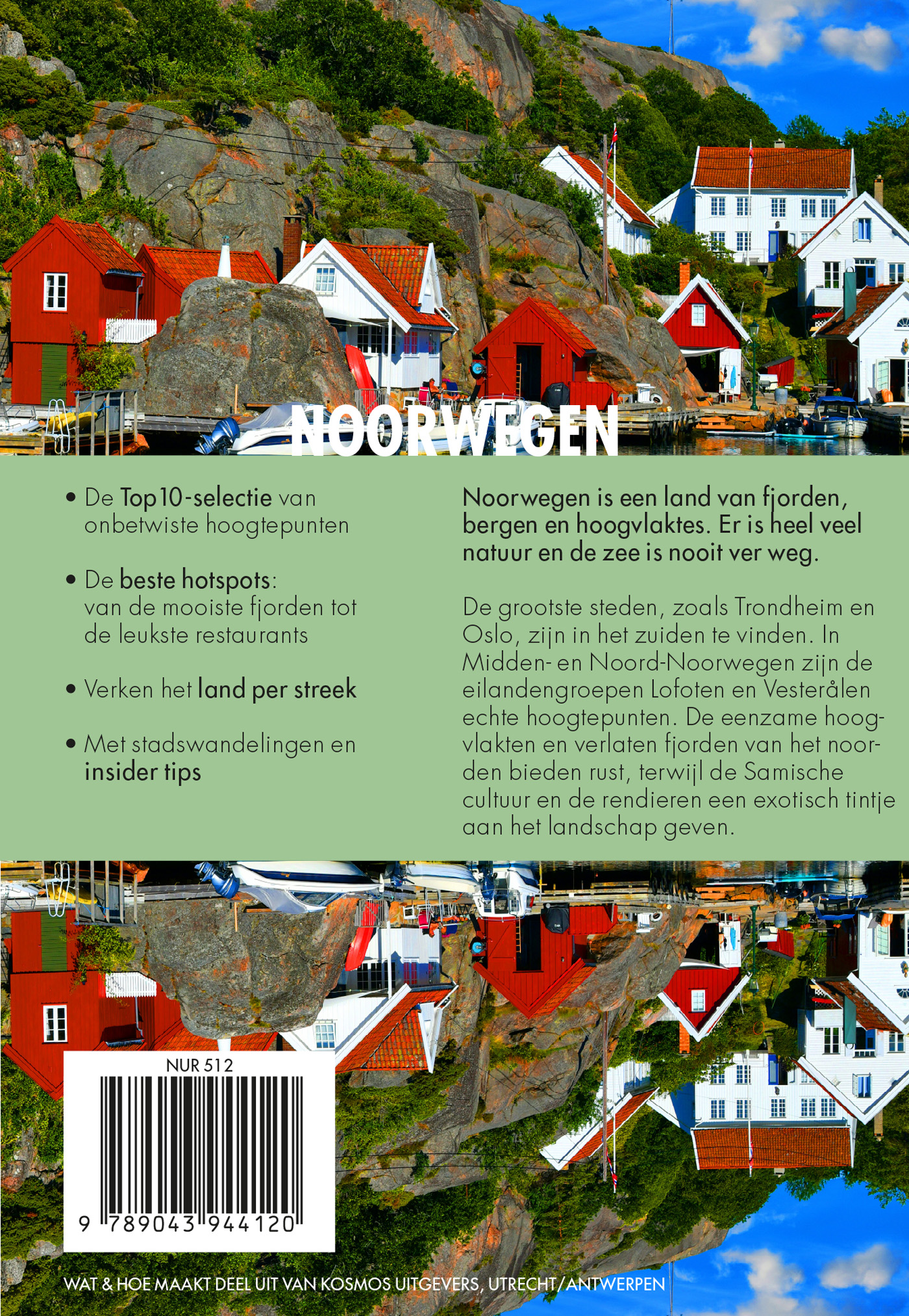 Achterkant van Noorwegen