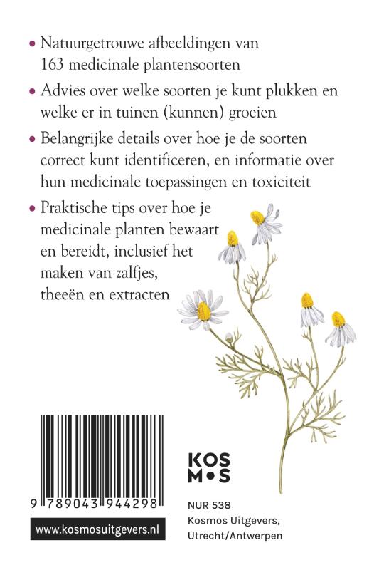 Achterkant van Compactgids Medicinale Planten