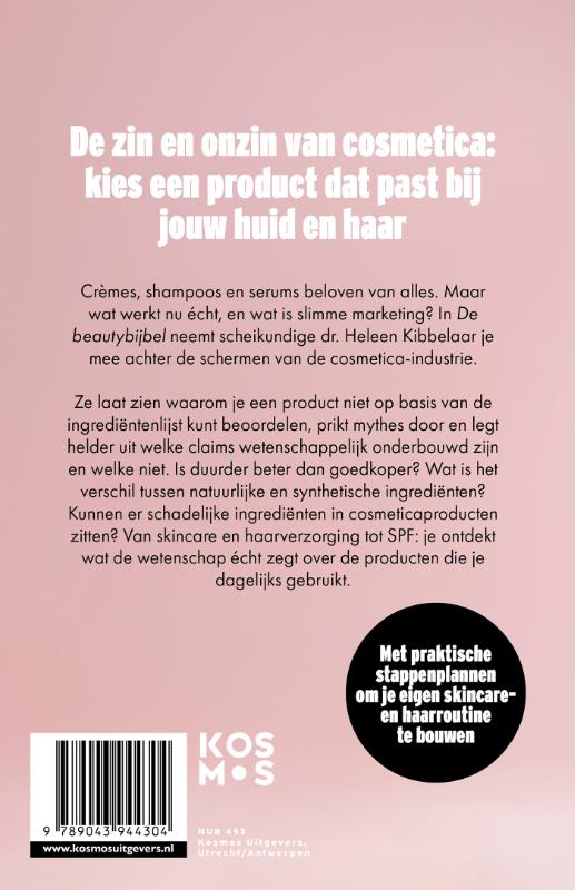 Achterkant van De beautybijbel