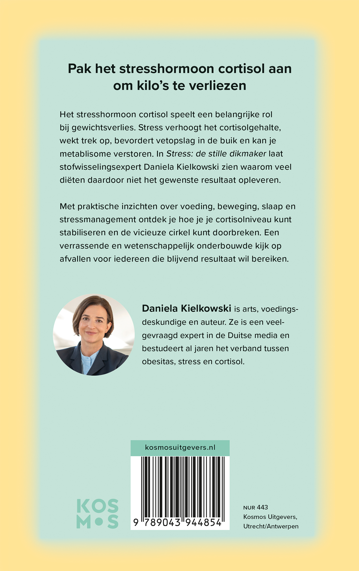 Achterkant van Stress - De stille dikmaker