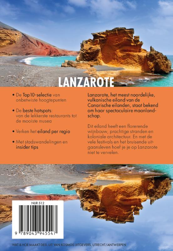 Achterkant van Lanzarote