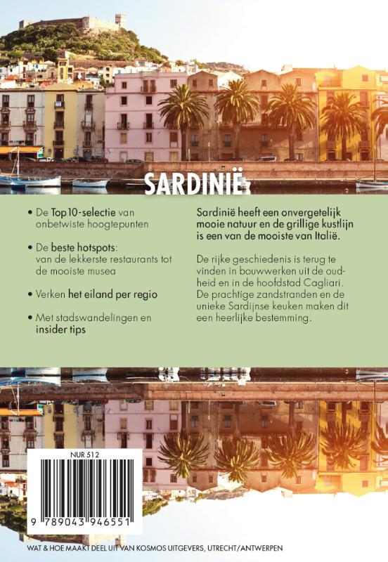 Achterkant van Sardinië
