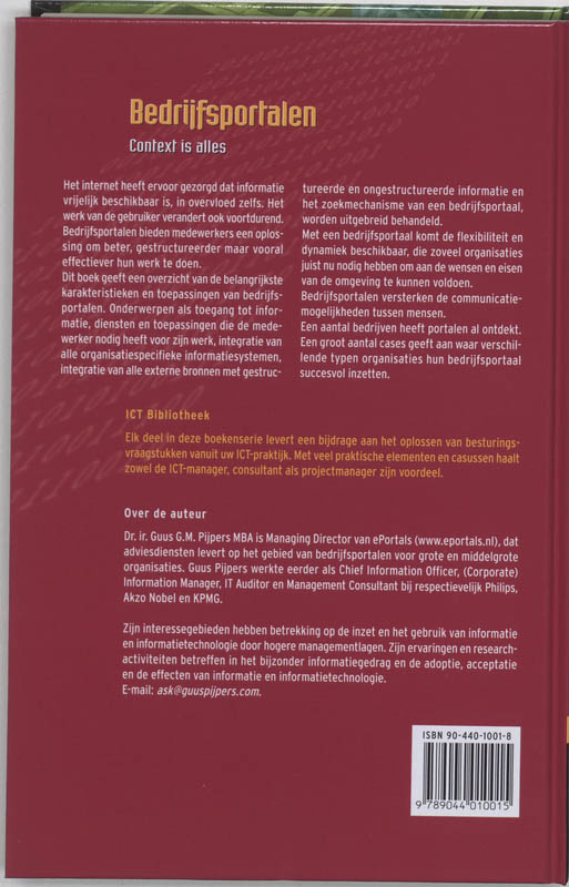 Achterkant van Bedrijfsportalen