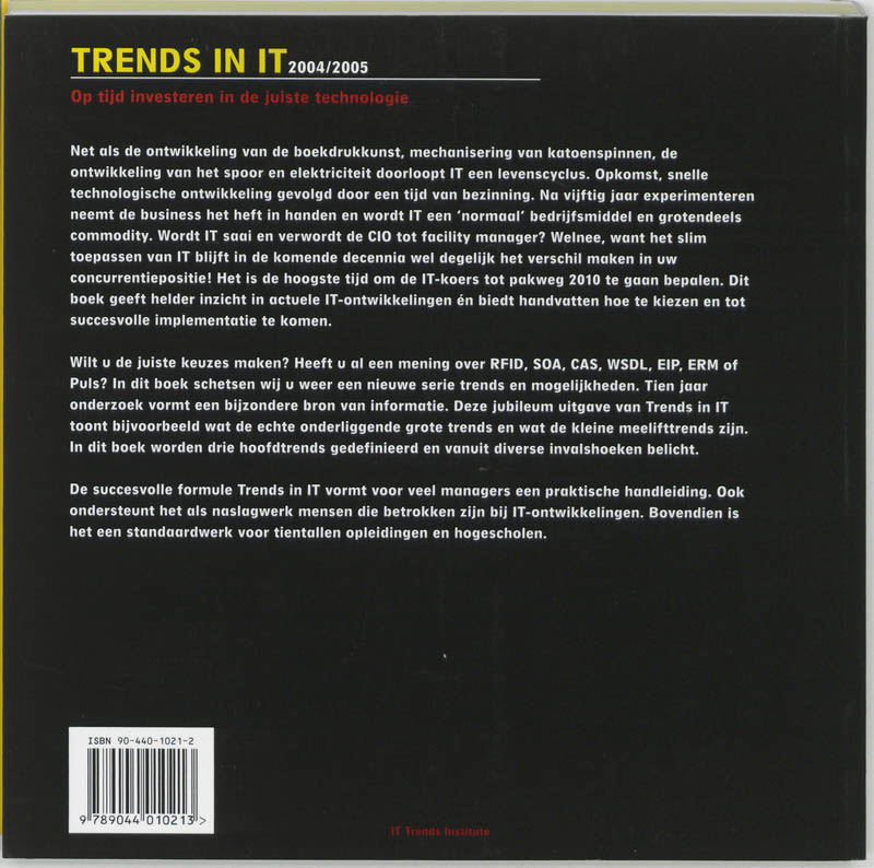 Achterkant van 2004/2005