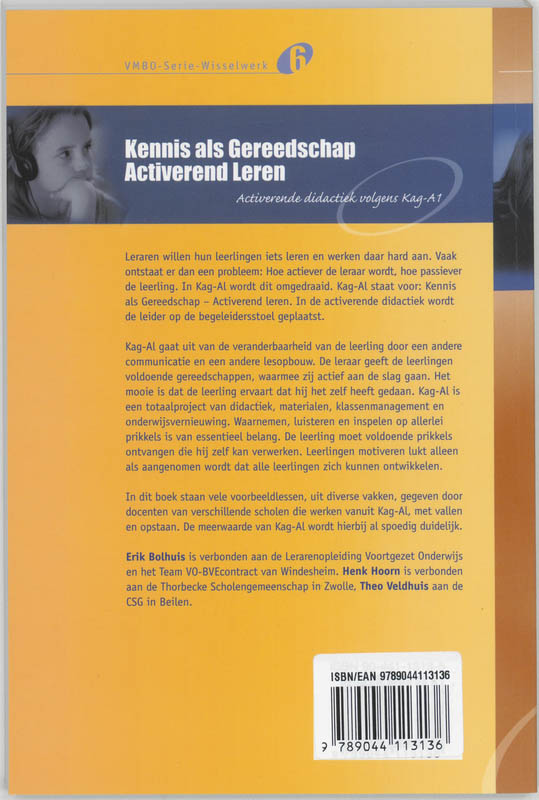 Achterkant van Kennis als gereedschap
