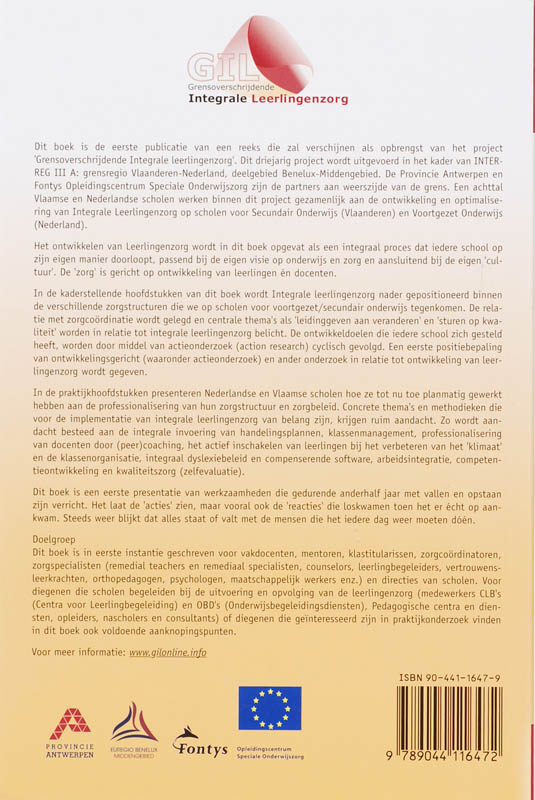 Achterkant van Grensoverschrijdende integrale leerlingenzorg