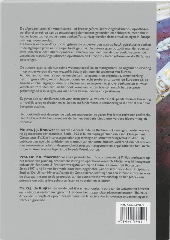 Achterkant van Angelsaksen versus Rijnlanders