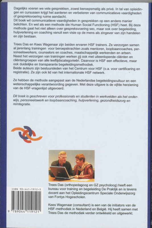 Achterkant van In gesprek met human social functioning