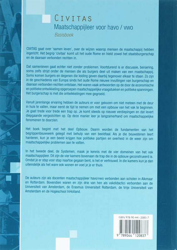 Achterkant van Basisboek