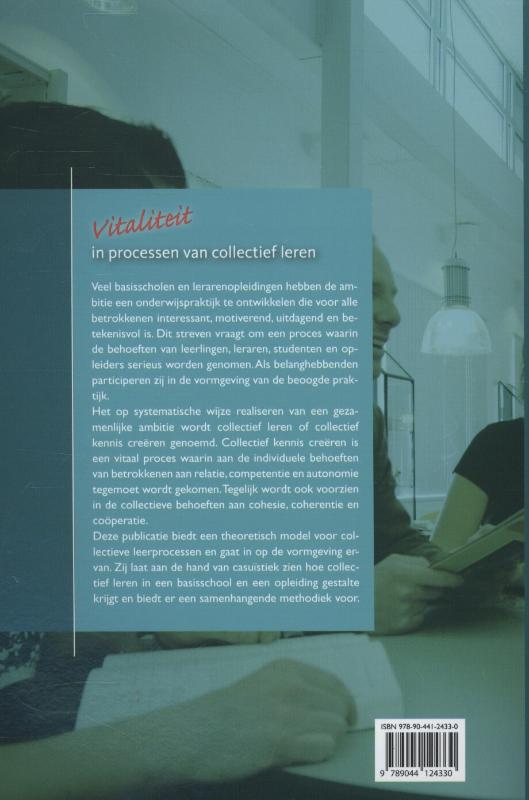 Achterkant van Vitaliteit in processen van collectief leren