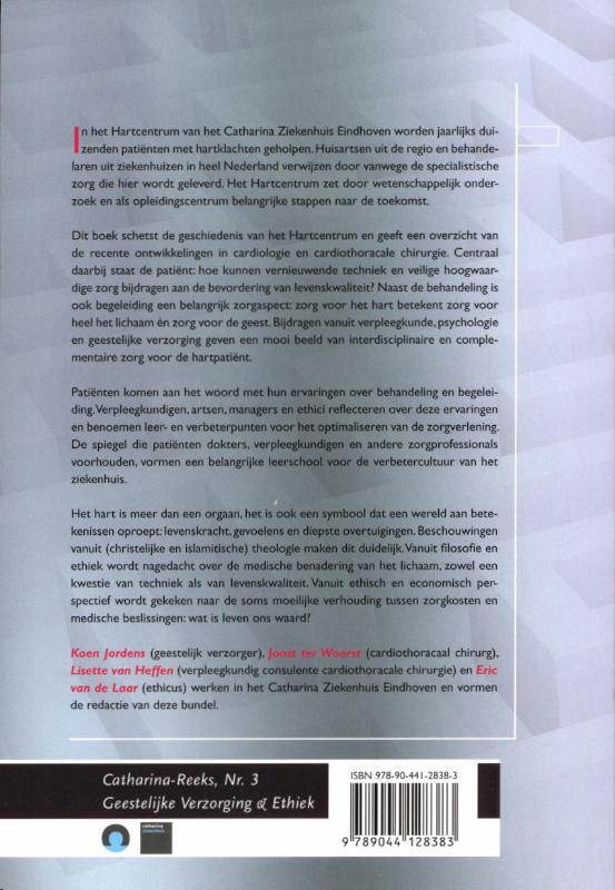 Achterkant van Hightech en hartelijkheid