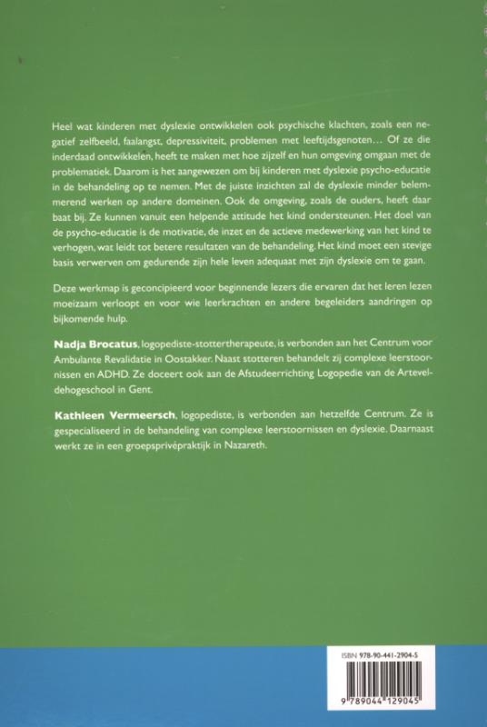 Achterkant van Werkmap
