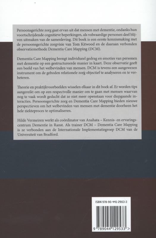 Achterkant van Dementie, het blikveld verruimd