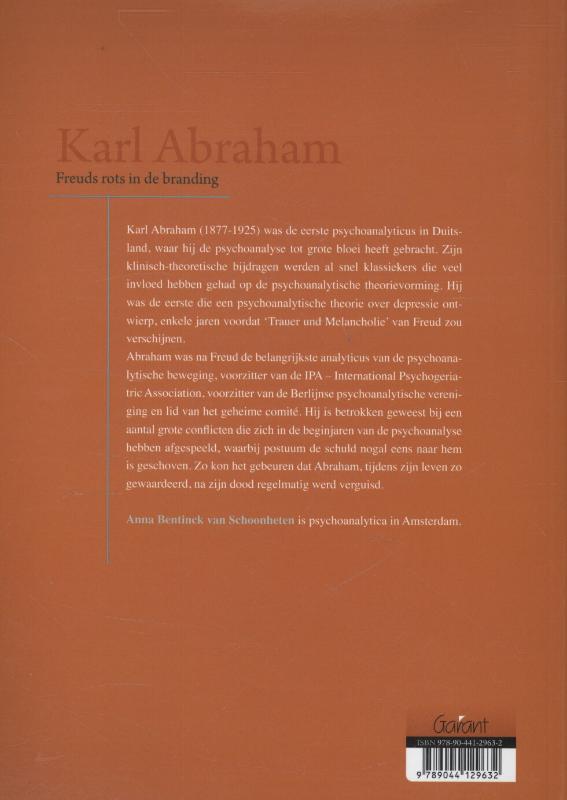 Achterkant van Karl Abraham