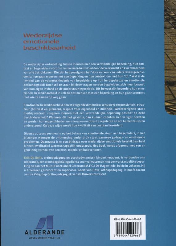 Achterkant van Wederzijdse emotionele beschikbaarheid