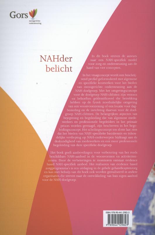 Achterkant van NAHder belicht
