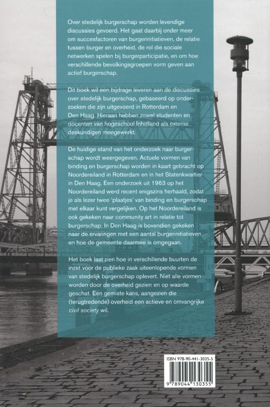 Achterkant van Binding en burgerschap