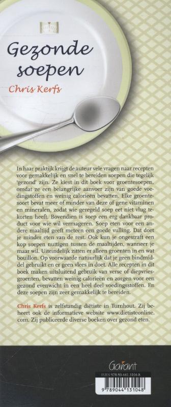 Achterkant van Gezonde soepen