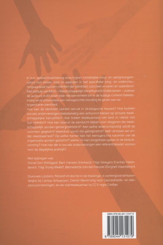 Achterkant van Mensgericht sociaal ondernemen