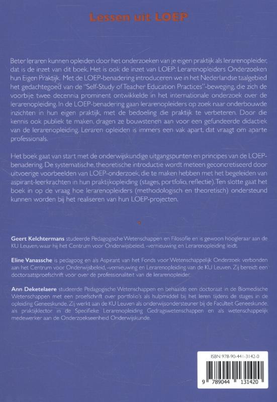 Achterkant van Lessen uit LOEP
