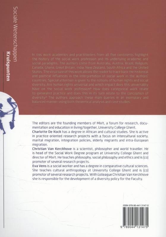 Achterkant van Social work in an international perspective