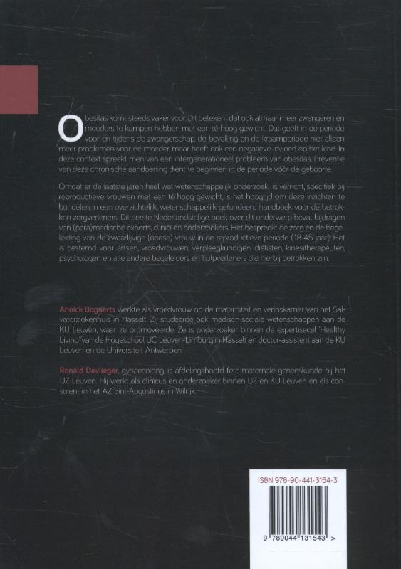Achterkant van Zwangerschap en obesitas