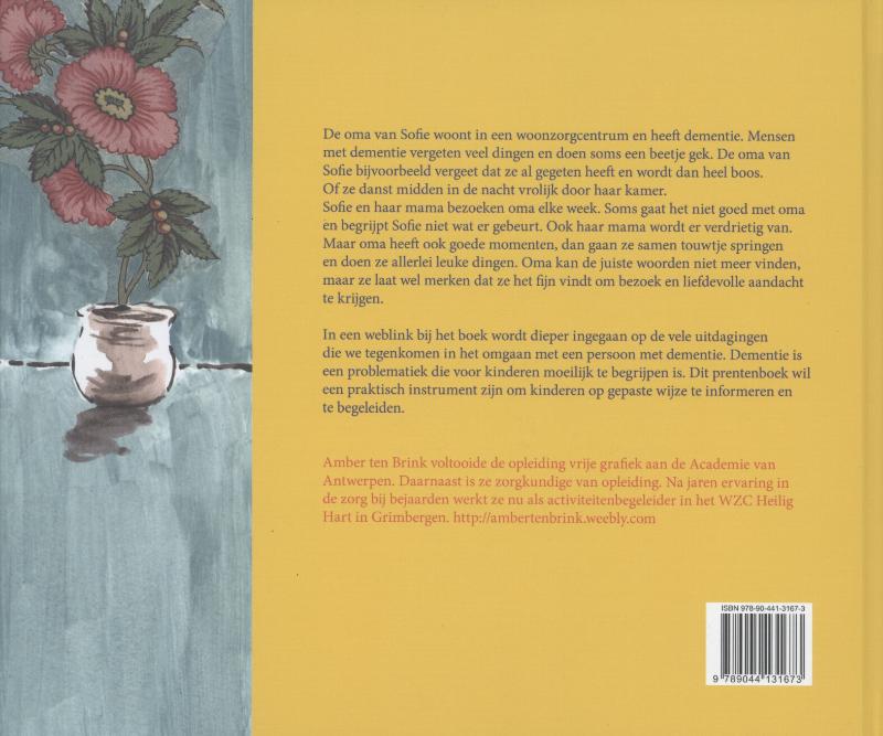 Achterkant van Touwtje springen met oma