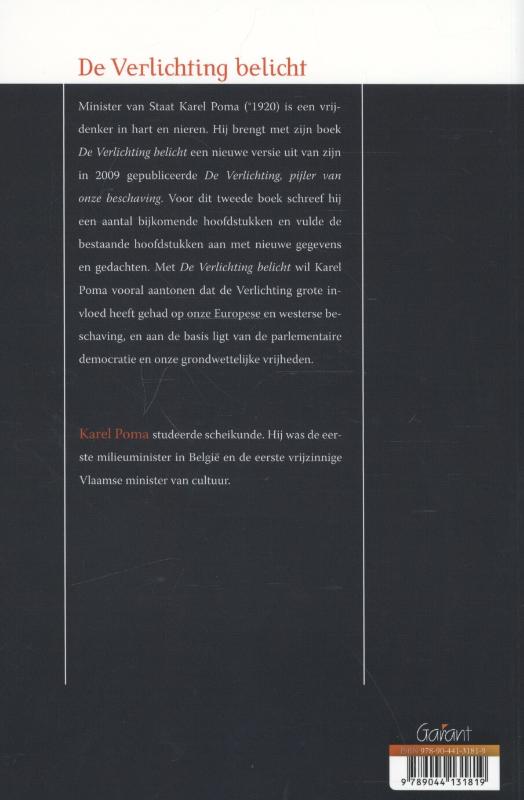 Achterkant van De verlichting belicht