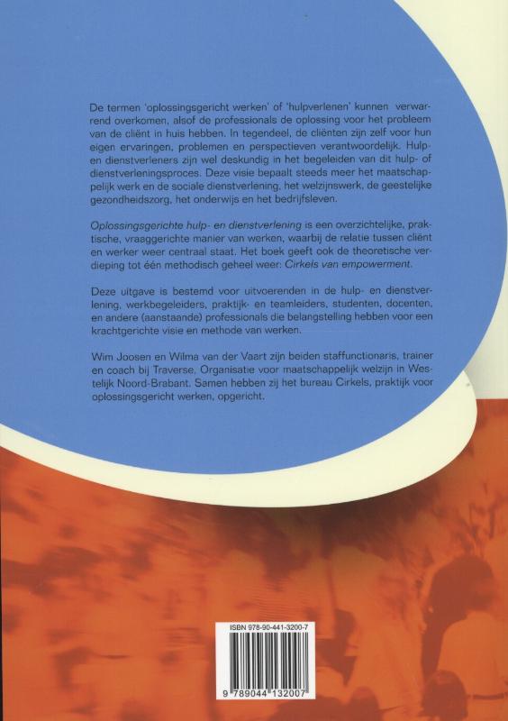 Achterkant van Oplossingsgerichte hulp- en dienstverlening
