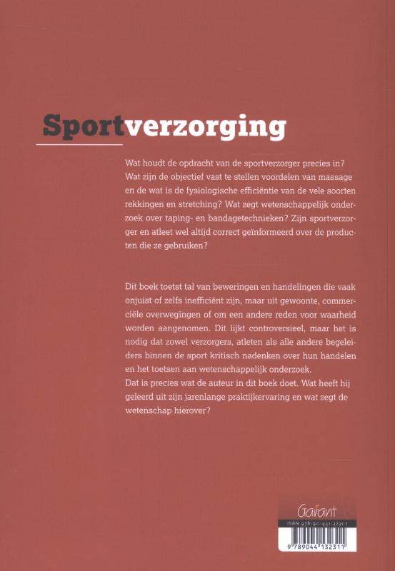 Achterkant van Sportverzorging