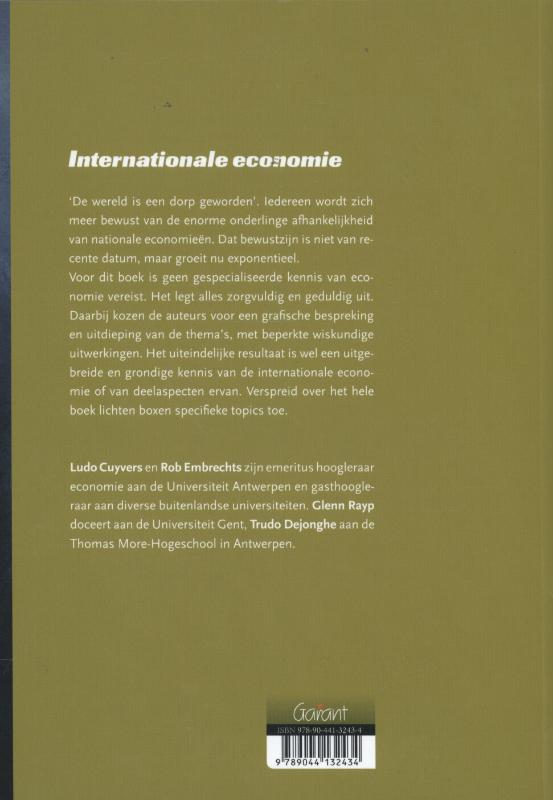 Achterkant van Internationale economie