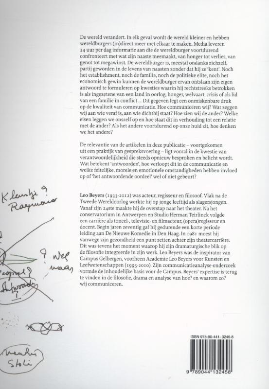 Achterkant van Het wordende denken