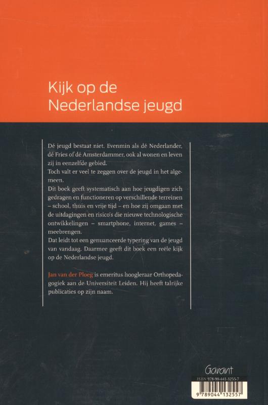 Achterkant van Kijk op de Nederlandse jeugd