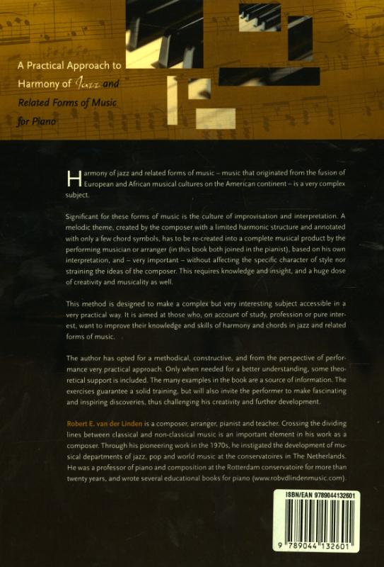 Achterkant van A practical approach to harmony of jazz