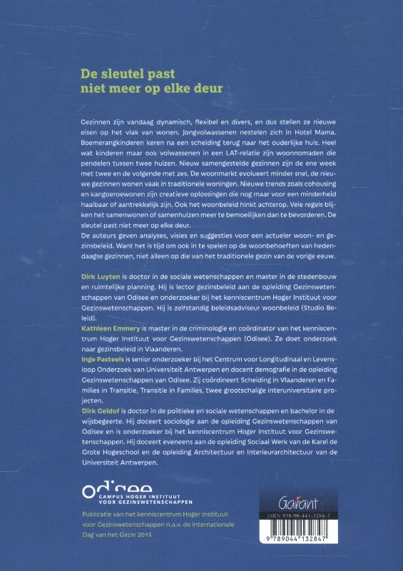 Achterkant van De sleutel past niet meer op elke deur