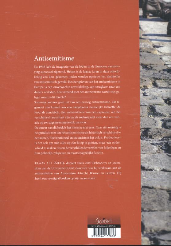 Achterkant van Antisemitisme