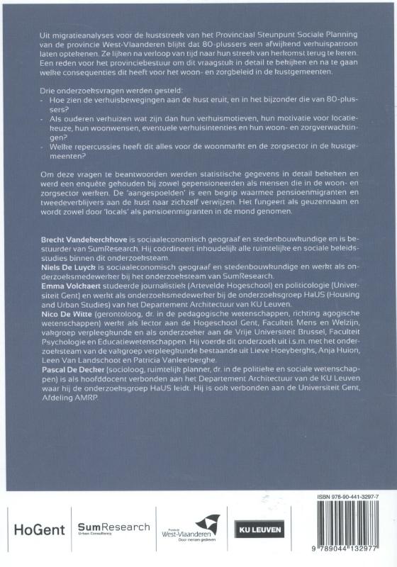Achterkant van Ook de aangespoelden blijven