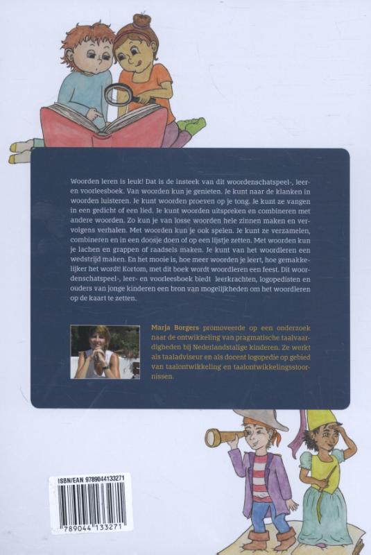 Achterkant van Ik leer een woord