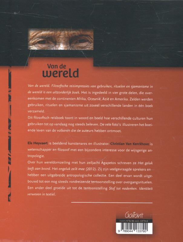Achterkant van Van de wereld