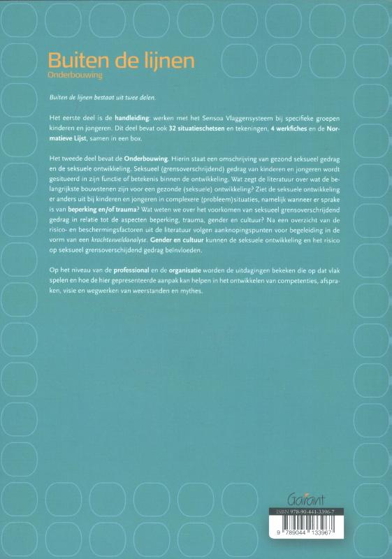 Achterkant van Buiten de lijnen