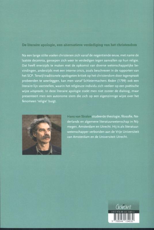 Achterkant van De literaire apologie