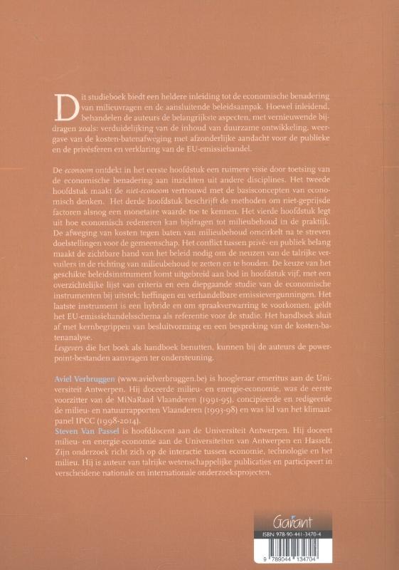 Achterkant van Milieu & milieubehoud
