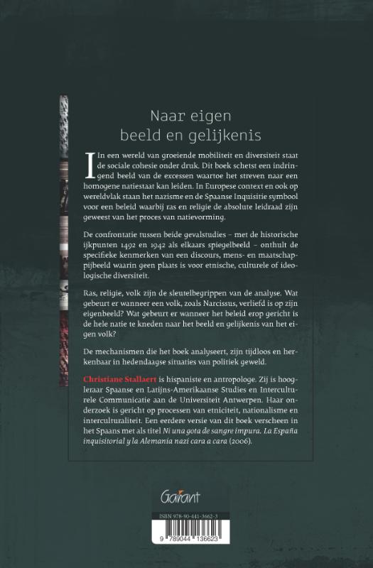 Achterkant van Naar eigen beeld en gelijkenis