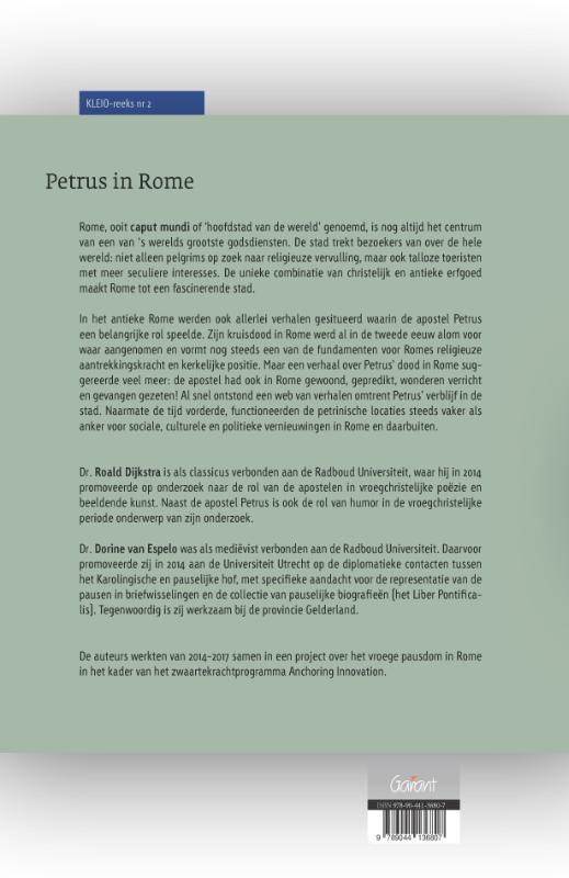 Achterkant van Petrus in Rome